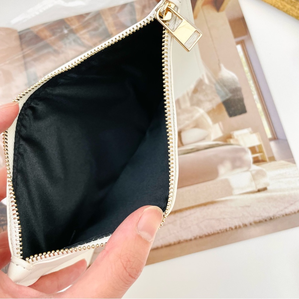 Tom Ford White Zip Pouch/Clutch - Picture 4 of 4